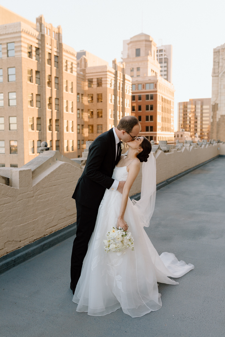 Elegant Downtown Tulsa Wedding